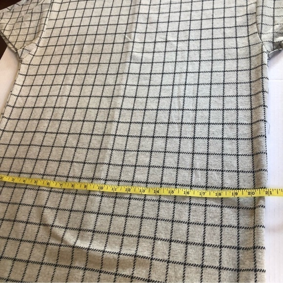 Zara Trafaluc Woman’s Checkered Lagenlook Midi Dress Size L - Picture 8 of 10